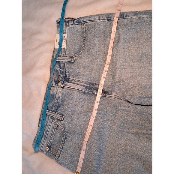 J.Crew '84 Rise Wide Leg Denim Jeans In Synniva Wash CH959 $148 Size 30P NWT - Picture 9 of 12